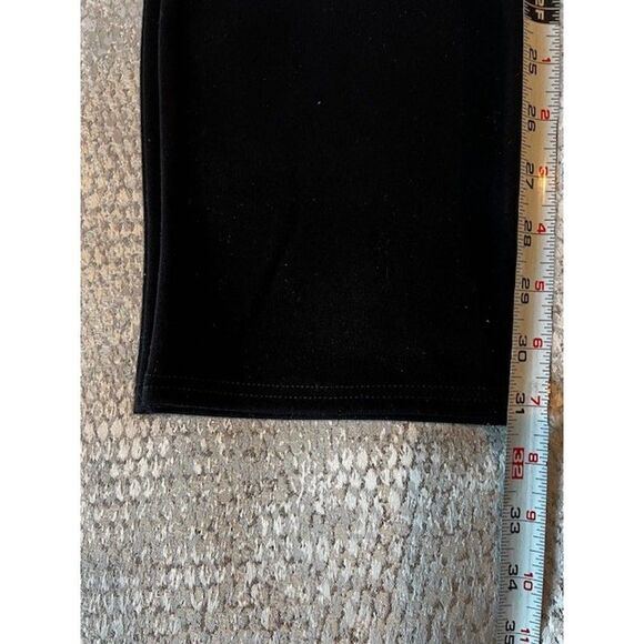 Chico's 5 Pocket Slim Leg Black Ponte Pants Trousers Size 14 TALL NWT - Picture 7 of 11